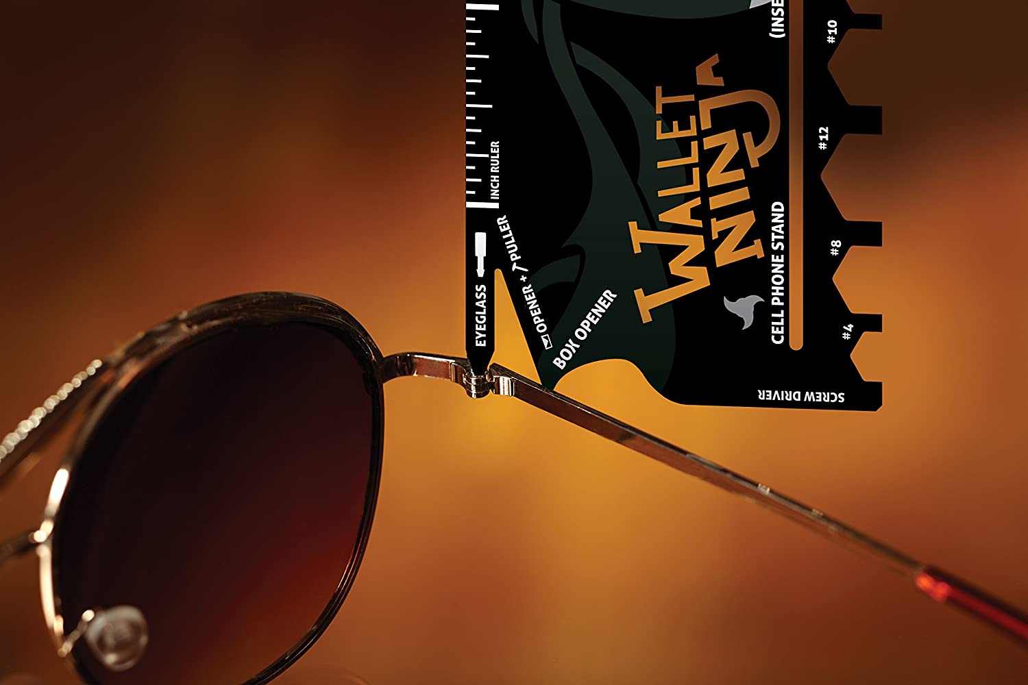 Πολυεργαλείο Πορτοφολιού Ninja 18 σε 1 σε Μέγεθος Πιστωτικής Κάρτας - Ninja Wallet Card Sized Multitool